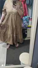 Elegant Dress Casual Robe Vestidos Party VONDA Bohemian Vintage Plus-Size Beach Women's Summer