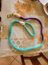 Leashes-Belt Ropes Leads Dog-Leash Dogs Walking-Training Round Colorful Long Cotton 150cm