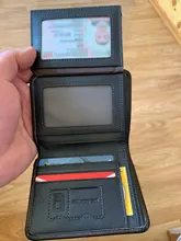 ManBang-cartera de piel auténtica para hombre, Mini tarjetero pequeño, Retro, de bolsillo, alta calidad, 2020