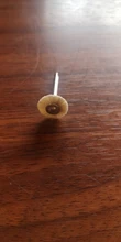 Rueda de Pulido Dental de algodón para pulir joyas, herramientas rotativas, rueda de pulido de 2,35mm, 10 Uds.