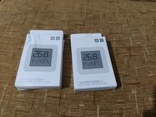 Xiaomi-termómetro Digital Mijia 2, higrómetro inteligente eléctrico inalámbrico con Bluetooth, higrómetro con pantalla LCD Mijia Smart Home