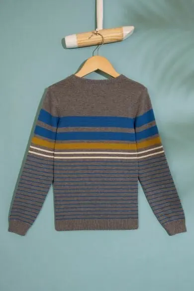 U.S. POLO ASSN. Gray Slim Sweater