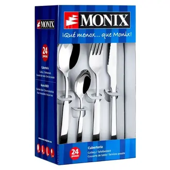 

Monix Set Rheims 24 PCs Stainless Steel Cutlery