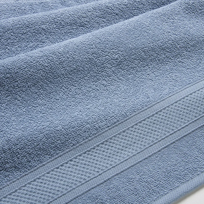 IV хлопок махровое полотенце, 4 размера: 40x70, 50x90,70x140100x180 см, Текстиль для дома ванной комнаты кораллового цвета Мягкая быстрая сушка - Цвет: Blue gray
