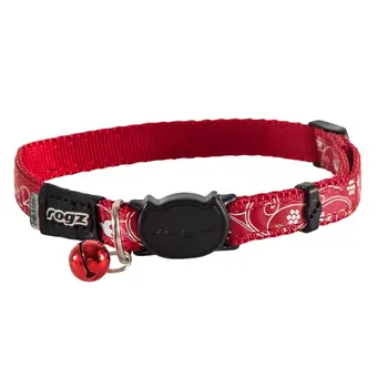 

Cat collar rogz silkycat s-11mm 200-310mm red