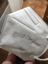 200 piezas KN95 Mascarillas CE FFP2 Facial cara máscara 5 capas de protección de salud transpirable 95% boca máscaras para la cara