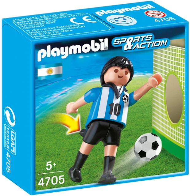 Playmobil Sports & Action 9508 pas cher, Joueur de foot Argentin