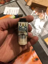 Bobina de válvula solenoide Led, 2 puertos, 2 vías, AC110V, 220V, 380V, 12V, 24V, CC, G1/8, 2V025-08, G1/4