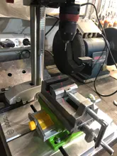 Worktable Drilling Bench-Alunimun Cross-Slide-Vise ALLSOME for HT2878 Alloy-Body 3inch