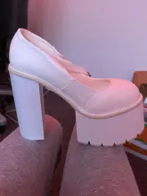 Classic Pumps Shoes Jane-Heels Gdgydh Black Women Mary Summer Spring Buckle Fashion New-Arrival