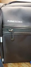 Kingsons-Bolso de marca famosa para hombre, bandolera clásica informal de negocios