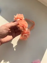 Cinta de cabello con flores para bebé lazos para chicas cintas para el pelo, bebés para bebé niñas niños diademas turbante recién nacido Haarband bebé accesorios para el pelo