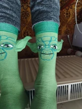 Baby Figure Socks Skywalker Gift Master-Yoda Cosplay Men Star-Wars Women Funning-Sock