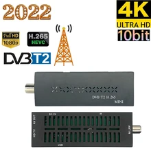 

Haohsat DVB T2mini Tuner DVB T C H.265 HEVC Master 10-bit AC3 DVBT2 Decoder Digital Italy Russia DVB-T2 TV Stick