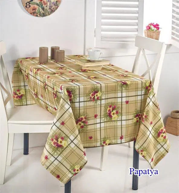 

1 Area 1 Free Rashel Table Cloth 150x150 cm-Daisy