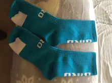 Calcetines de ciclismo hasta la rodilla para hombre y mujer, calcetín de fútbol para correr, equipo deportivo para senderismo, de algodón, por encima de la rodilla