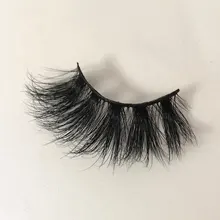 Pestañas de visón de 10-25mm, pestañas esponjosas 3d de visón, Maquillaje espectaculares, largas y naturales, extensión de pestañas al por mayor