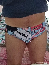 Azul Flor de impresión de los hombres nadar breve Bikini Gay baño impermeable bañador de natación surf playa pantalón Sexy traje de pantalones cortos