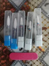 EasyNail-brocas de taladro de cerámica para uñas, 1 Uds., para máquinas de manicura eléctrica, pedicura, esmalte de uñas de salón de belleza, M0610