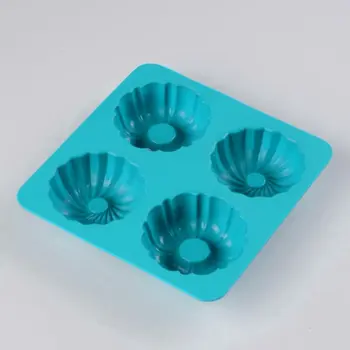 

Joy Kitchen Turquoise 4 Silicone Cake Mold