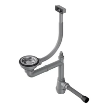 Арматура для моек Omoikiri WK-1-S-IN(Диаметр соединения 25 мм, диаметр сливной решетки 89 мм, нержавеющая сталь