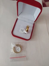 Anillo de compromiso de acero inoxidable para hombre y mujer, sortija clásica de 6mm, Color dorado, azul y plateado, talla estadounidense