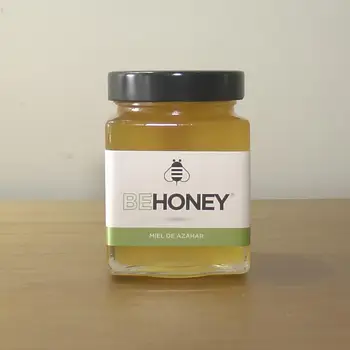 

Raw honey orange flower 400g BEHONEY 100% Spanish