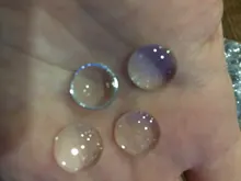 6mm 8mm 10mm 12mm 14mm 16mm 18mm 20mm 25mm 30mm 35mm redonda plana trasera cabujón de vidrio transparente, alta calidad, promoción al por mayor