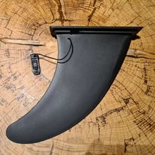 Aletas de tabla de Surf de Nylon negro, hebilla tipo canoa, tabla de Paddle, Aquaplane Centro Surf