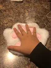 Bolso bandolera con cremallera y cadena con pata de oso para niña, monedero de felpa suave para niño pequeño, accesorios para bebé