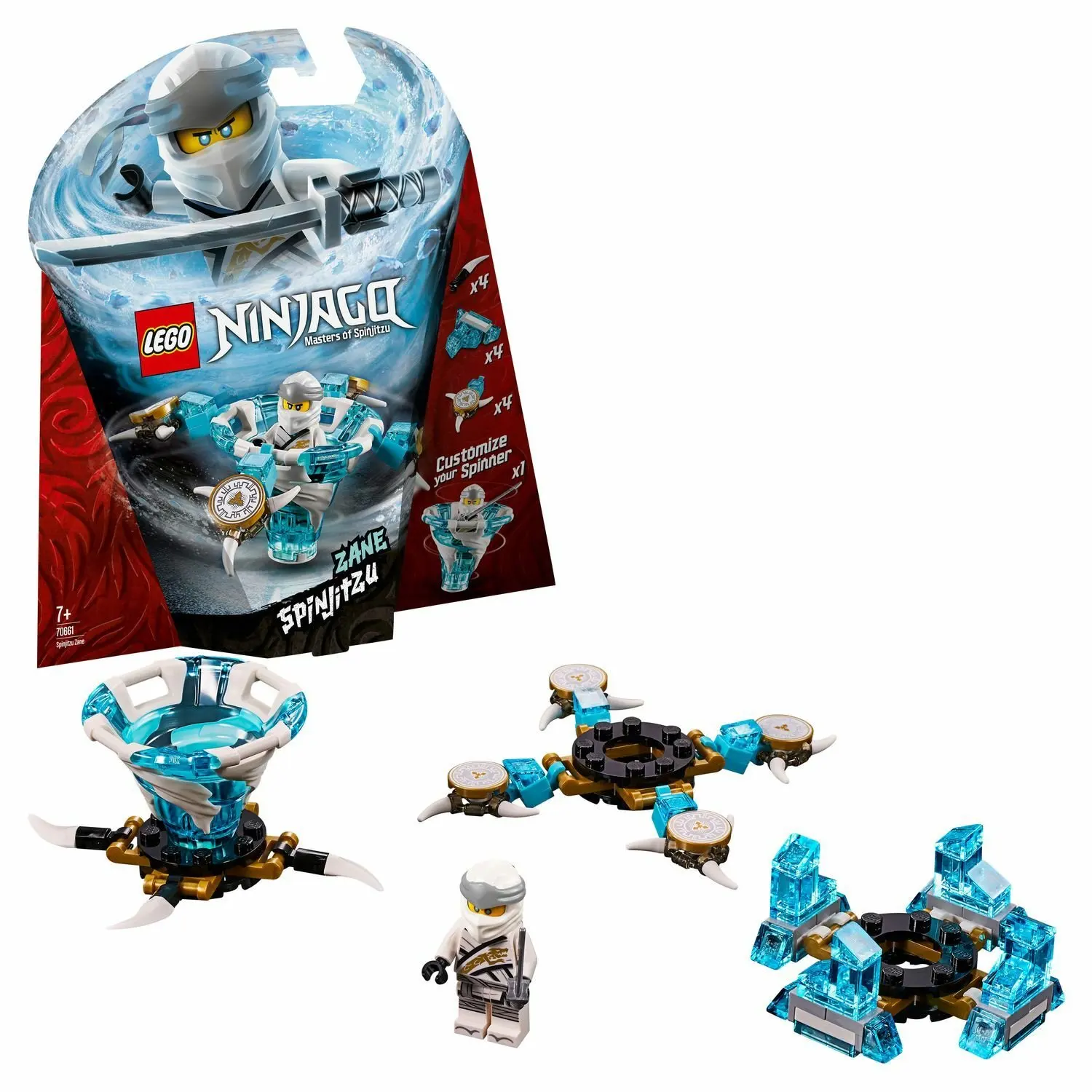 Конструктор LEGO Ninjago Зейн мастер Кружитцу 70661|Блочные конструкторы| |