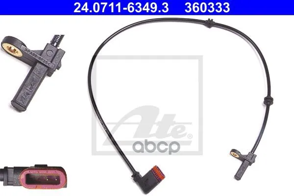Датчик Абс Mercedes Benz S Klasse W221 06) Ate арт. 24.0711-6349.3
