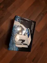 Faucet Sink-Tap Led-Waterfall Bathroom-Basin Hot-Water-Mixer Single-Handle Color Cold