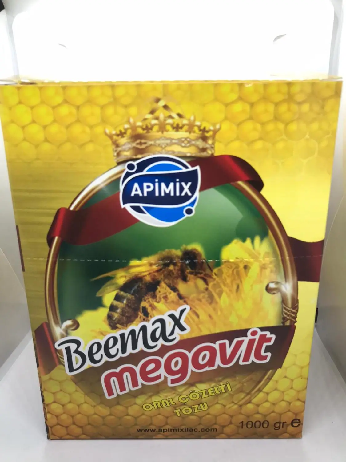 Beemax-miel Megavit de alto rendimiento para la resistencia de las enfermedades de las abejas, 1Kg, 10x100gr, para la salud