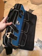 Bolsa de herramientas portátil para electricista, multifunción, instalación de reparación, lona, grande, gruesa, bolsillo de trabajo