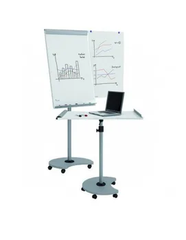 

BLACKBOARD MOBILE ROCADA TRANSFORMABLE IN METALLIC TABLE LACQUERED 68X104 CM