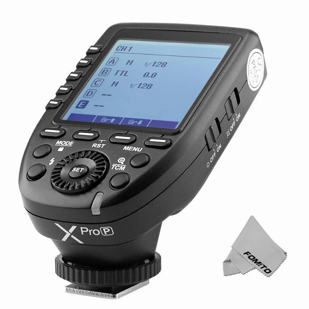 Godox XPro-P ttl Flash Trigger-Встроенная беспроводная система X 2,4G с многоканальным триггером вспышки, совместимым с PENTAX