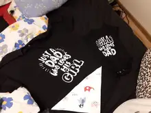 Camisetas divertidas a juego para papá e hija, camisas familiares para papá y mi, ropa de verano para Familia