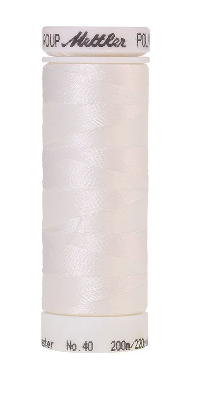 Нить для вышивания POLY SHEEN METTLER, цвет 0010, 200 м
