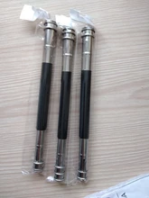 1/3/ 5/10 piezas lápiz extensiones de metal de doble cabeza dibujo lápiz extensión de 13cm sostenedor de la pluma de acero inoxidable caja de lápiz