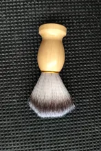 Brocha de afeitar para hombre, herramienta de afeitar con mango de madera, 2020