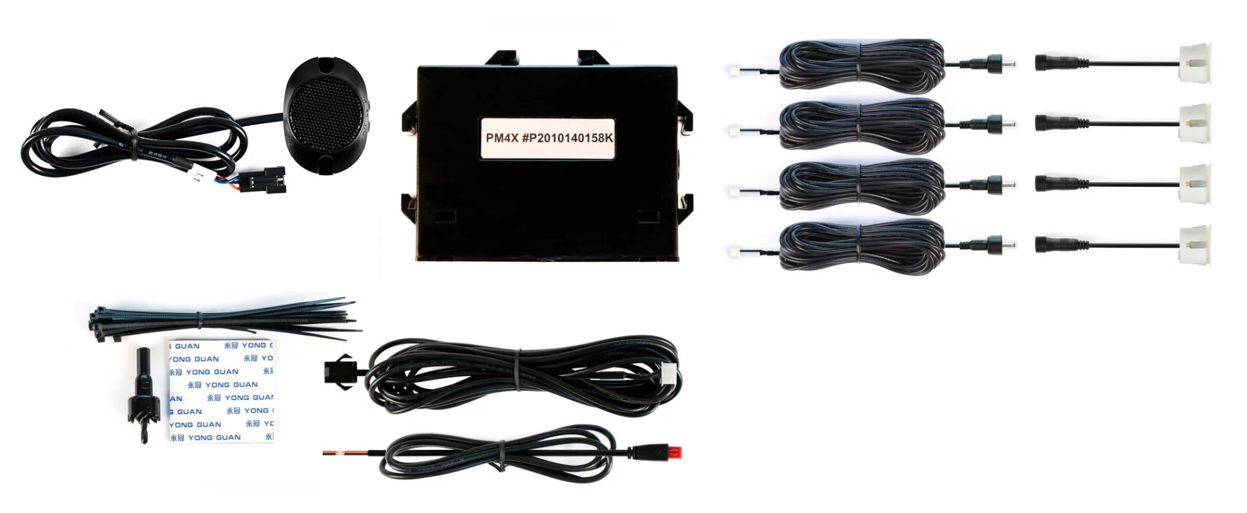 Парктроник ParkMaster 4-ZJ-50 Black