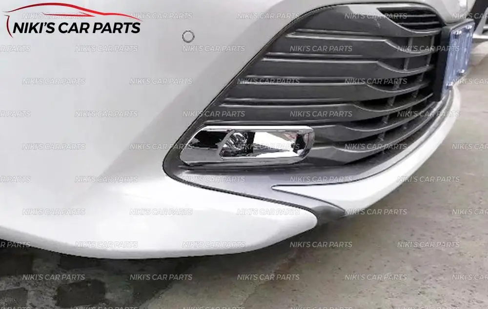 Накладки на передние противотуманные фары для Toyota Camry-ABS пластик 1 комплект/2 шт. формовочные украшения автомобиля Стайлинг экстерьера