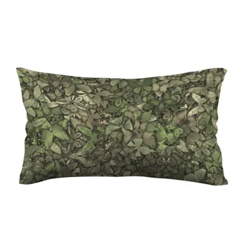 

Pillow 3D anti-stress camouflage with butterflies