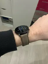 Correa de cuero genuino para samsung Galaxy watch 46mm engranaje de correa S3 Correa Frontier 22mm reloj Huawei 2 gt Correa 46mm