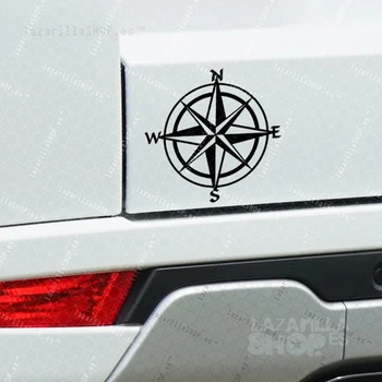 

ROSA DE LOS VIENTOS ANTIGUA PEGATINA BRUJULA NAVEGACION MONTA AVENTURA VINILO COCHE MOTO 4x4 OFFROAD CALIDAD lazarillaSHOP