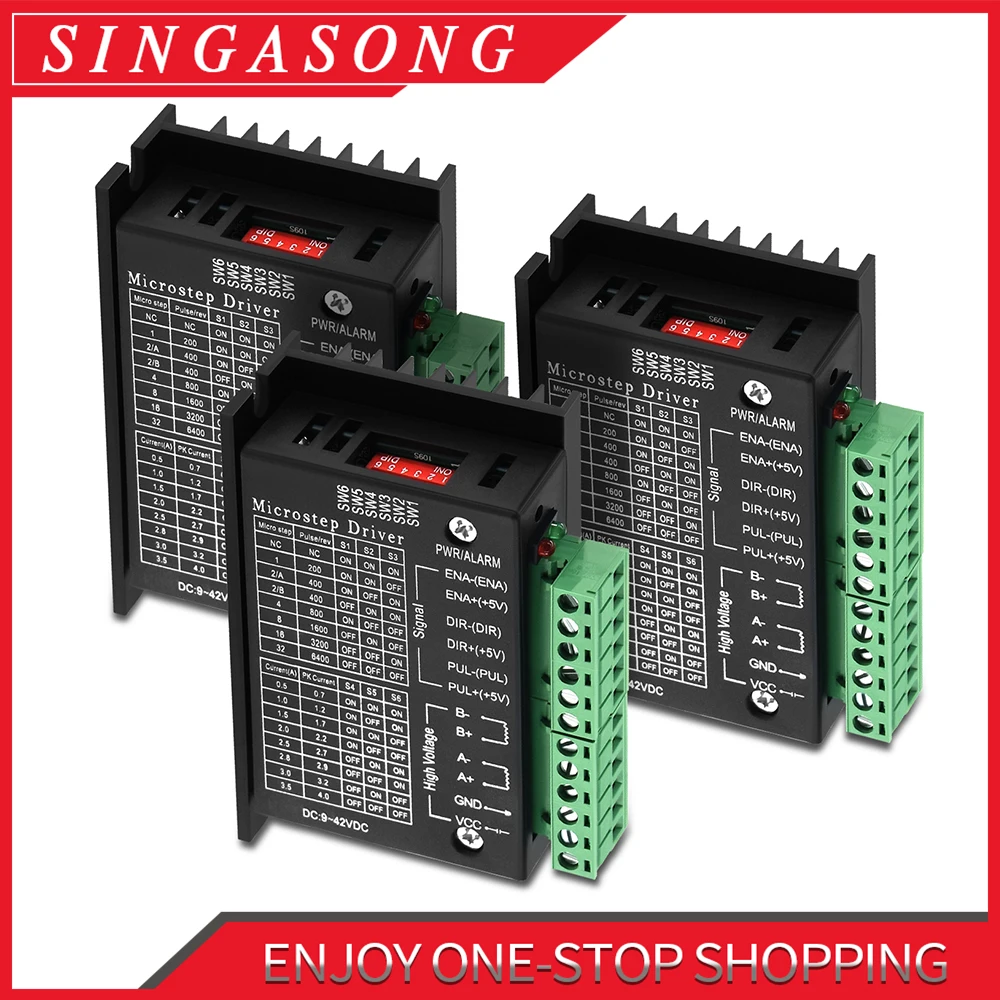 Cut Price Stepper-Motor-Driver Router-Controller NEMA Tb6600-Upgrade 3d-Printer 4A DC for CNC DC9-42V AjXNed5jl1Q