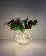 Led-Strip Garland Battery-Operated Party-Decoration Fairy Silver Christmas Wedding Copper