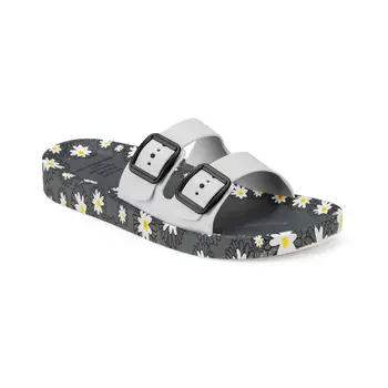

FLO 91.400036.Z Gray Women 'S Mushroom Slippers Polaris