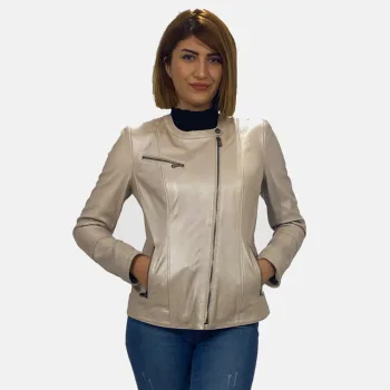 

Genuine Lambskin Women Leather Jacket